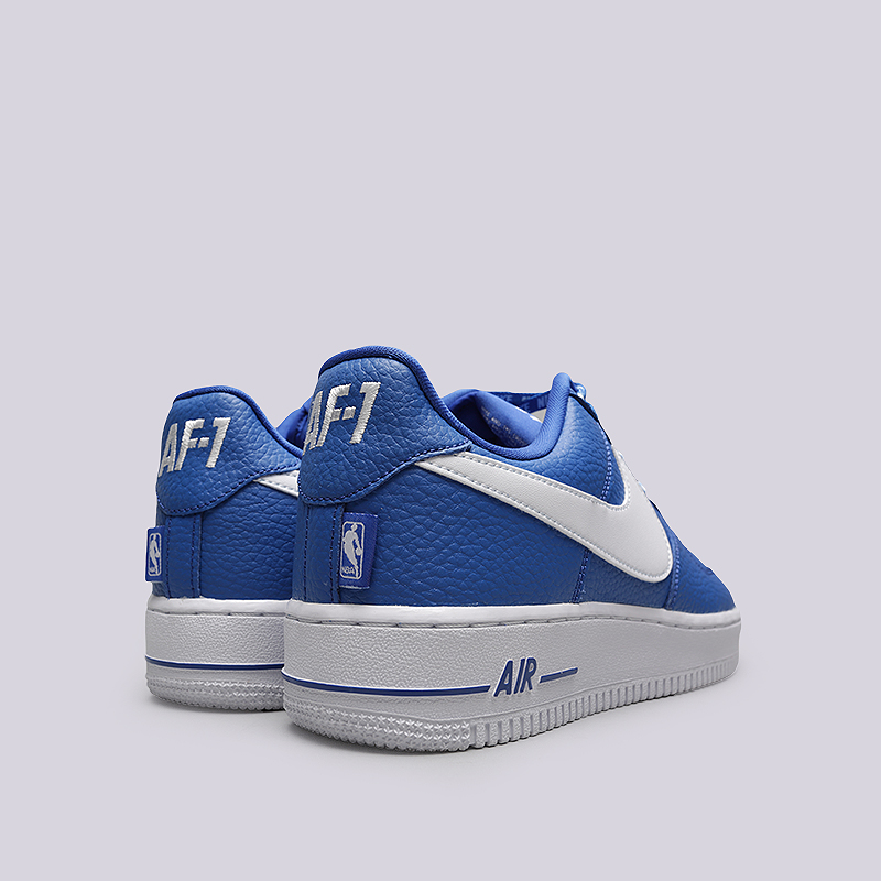 мужские синие кроссовки Nike Air Force 1 `07 LV8 823511-405 - цена, описание, фото 4
